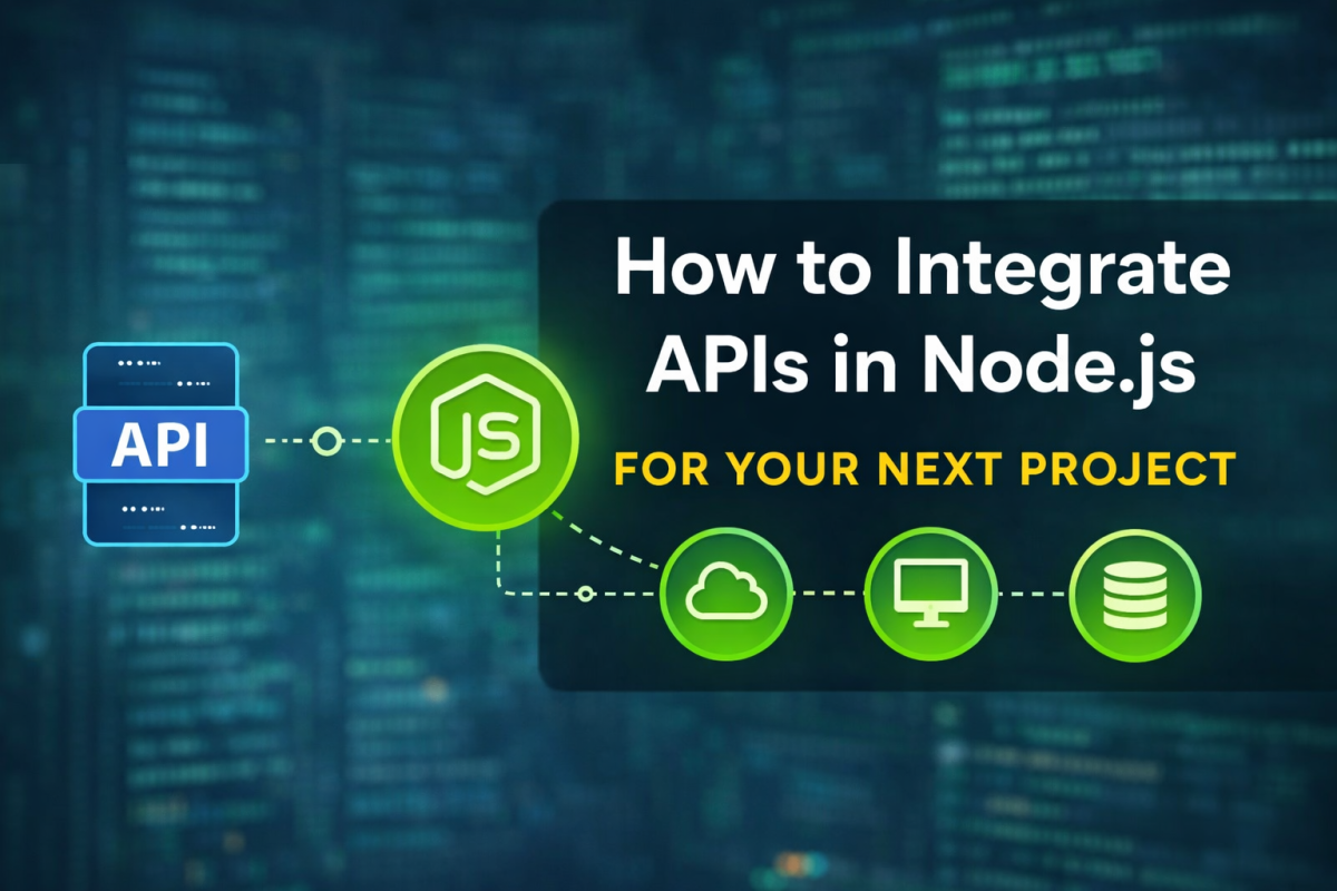 How to Integrate APIs in Node.js for Your Next Project